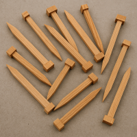 Holznägel Rollrasen